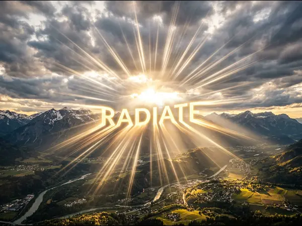 radiate
